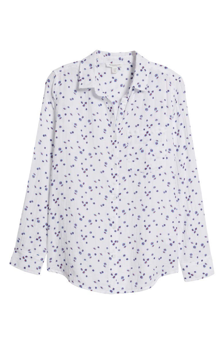 beachlunchlounge Alessia Print Shirt, Alternate, color, 