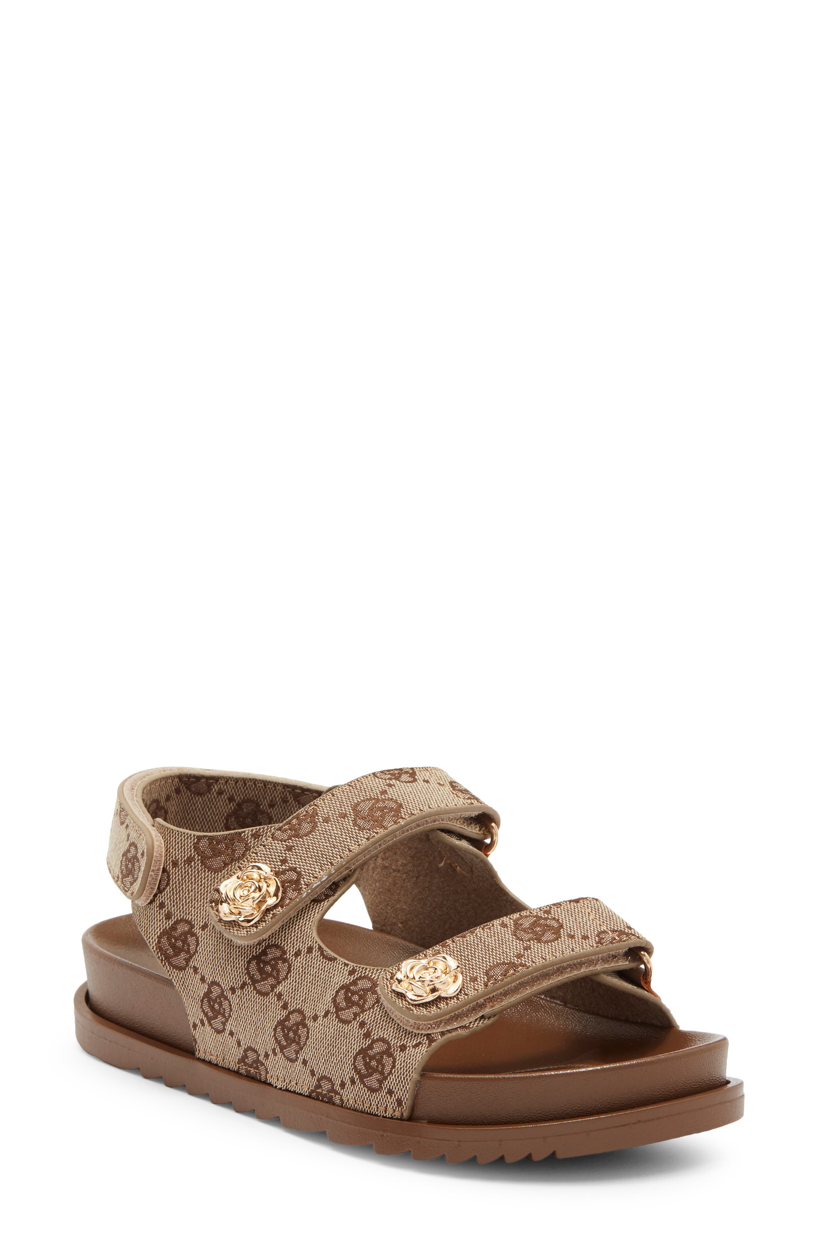BROWN FLORAL