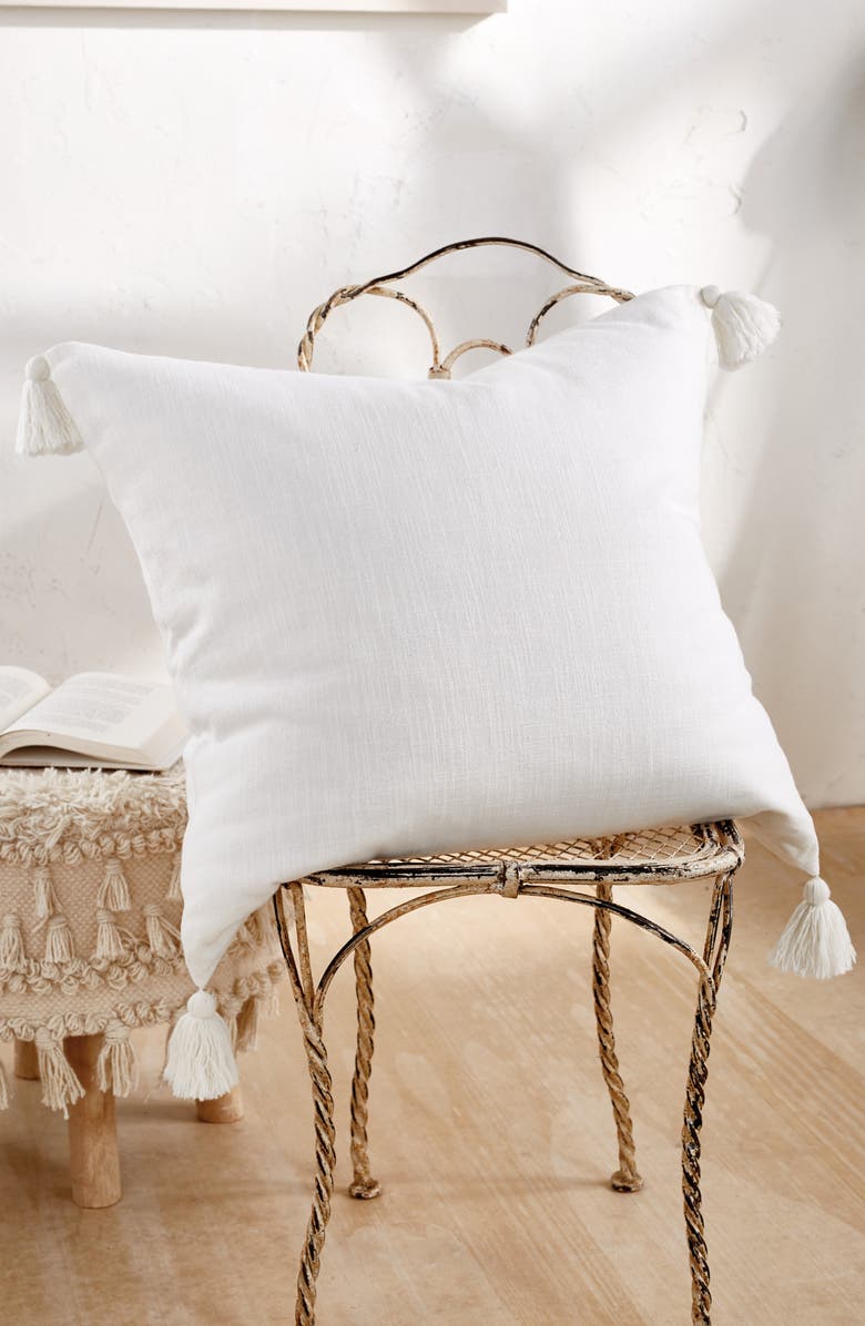 Peri Home Tassel Euro Sham, Alternate, color,