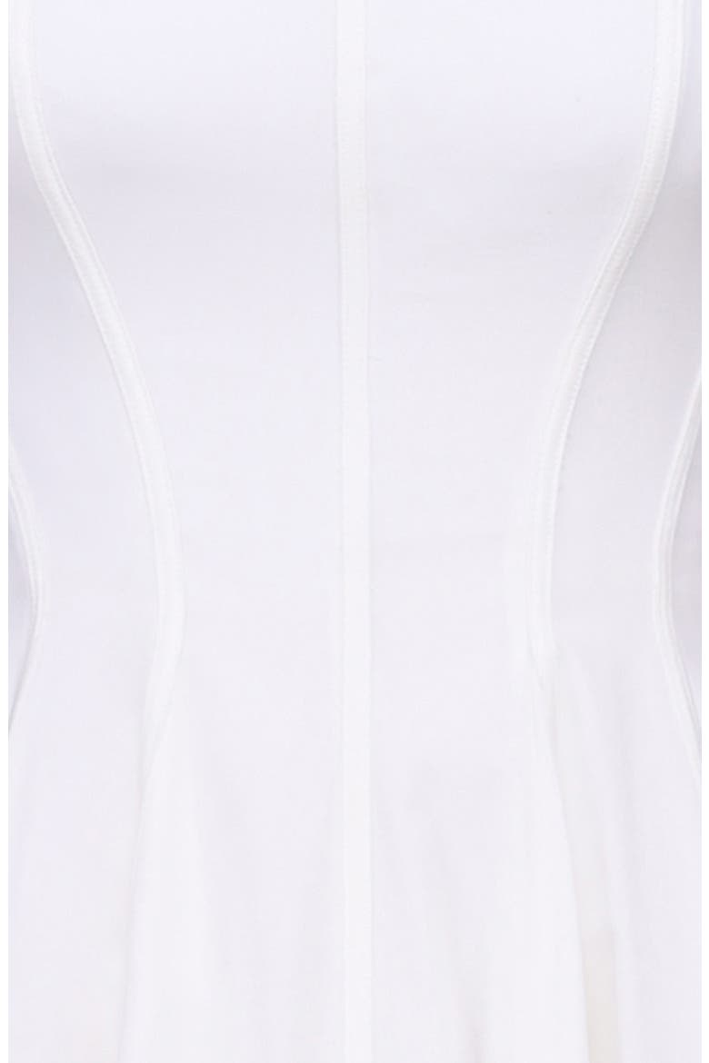 Mariabella A-Line Midi Dress, Alternate, color, CLOUD DANCER