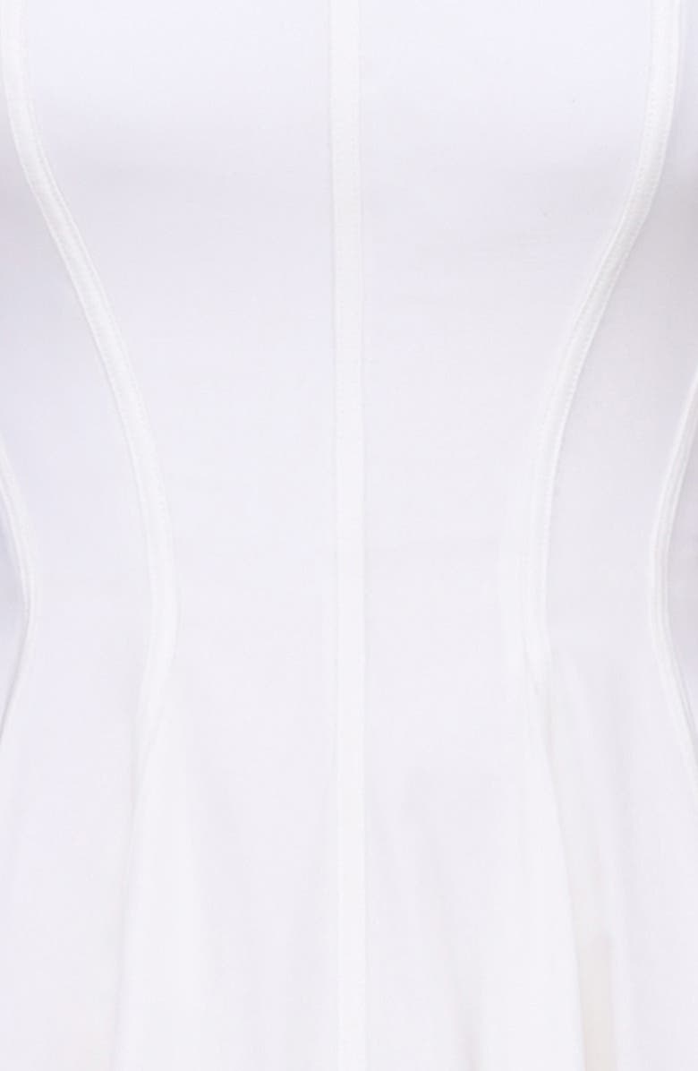 HOUSE OF CB Mariabella A-Line Midi Dress, Alternate, color, Cloud Dancer