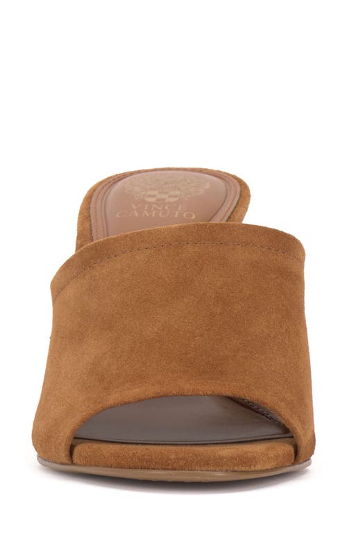 Vince Camuto Women's Alyysa High Heel Slide Sandals In Golden Walnut