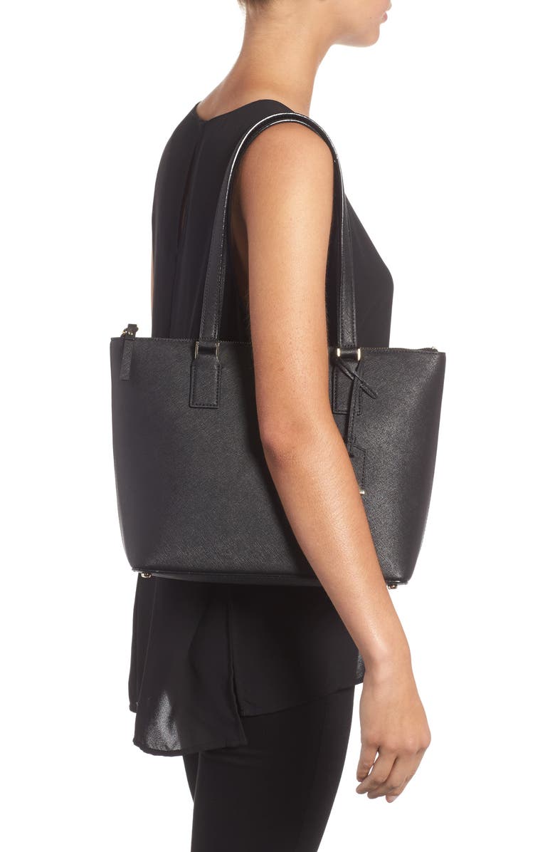 Kate Spade New York cameron street - small lucie leather tote, Alternate, color,