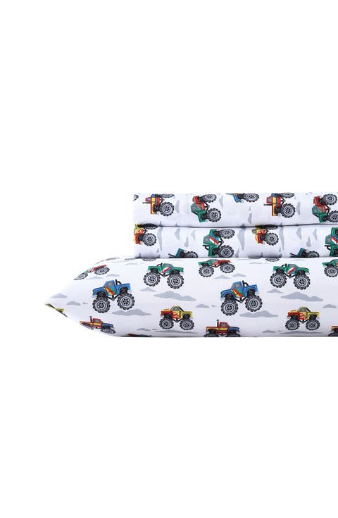 Trucks 4-Piece Sheet Set