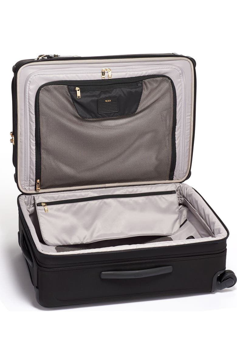 TUMI Short Trip 26-Inch Expandable 4-Wheel Packing Case, Alternate, color, Black/ Gold