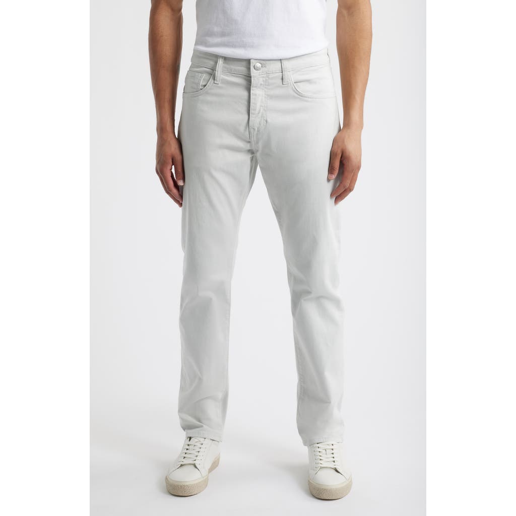 Mavi Jeans Zach Straight Leg Casual Twill Pants In Ivory Twill
