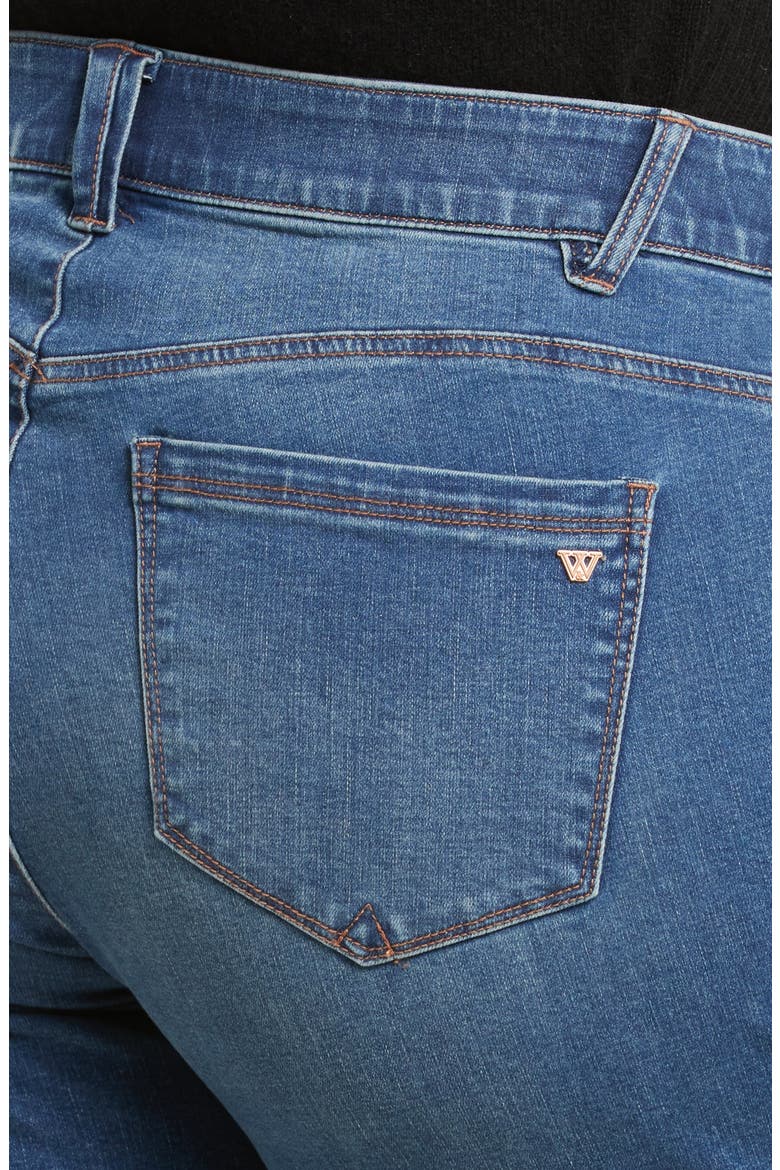 Sam High Waist Wide Leg Jeans, Alternate, color, BLUE