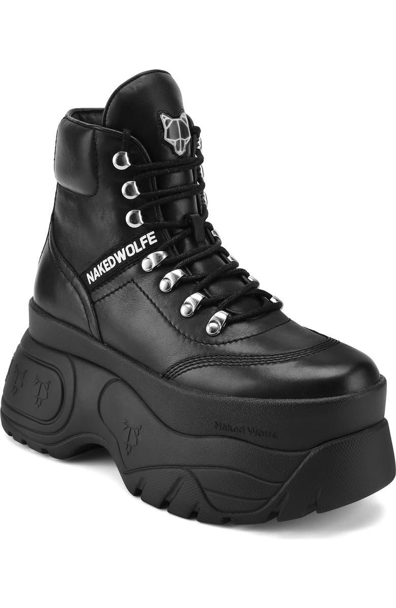 Naked Wolfe Spike Platform Boot, Alternate, color,