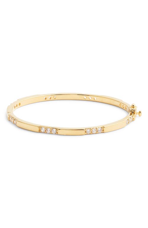 NORDSTROM NORDSTROM OPEN HINGED CUBIC ZIRCONIA CUFF