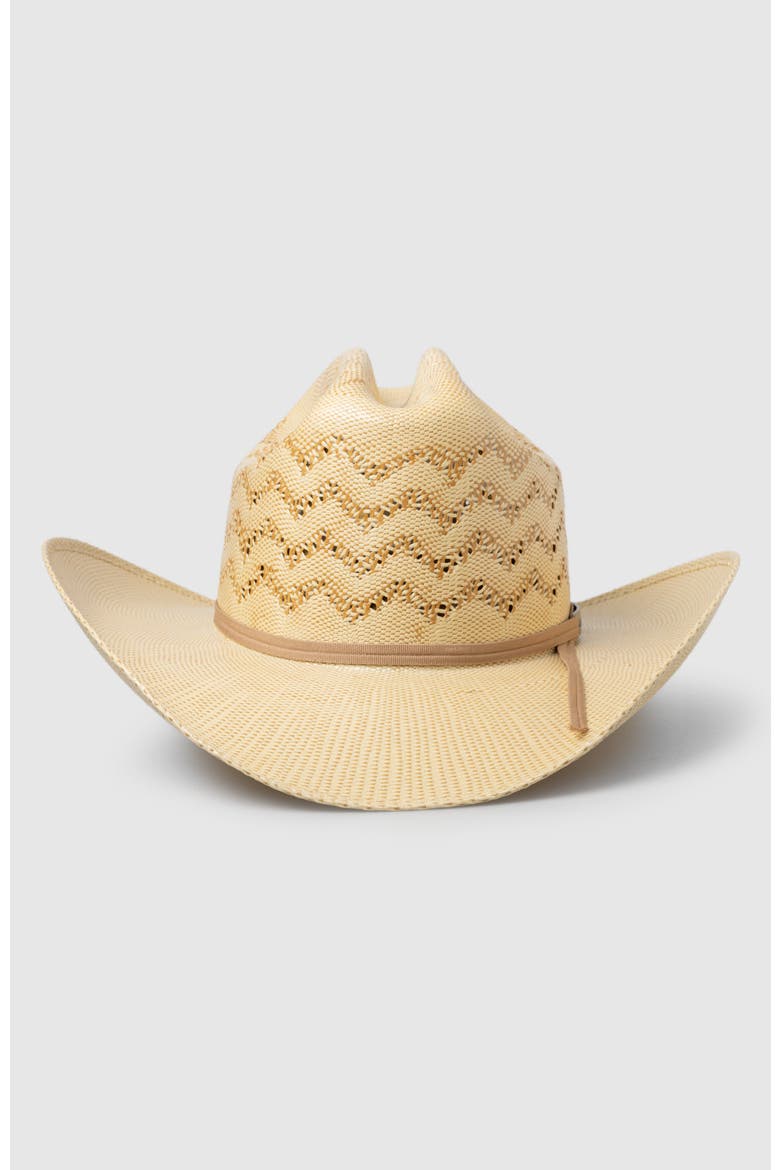 The Sunstone 50X Bangora Straw Cowboy, Alternate, color, Ochre