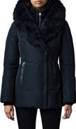 Mackage Adali Genuine Shearling Trim Down Jacket