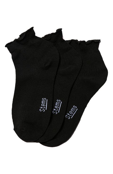 Everyday Classics Ruffle 3-Pack Crew Socks