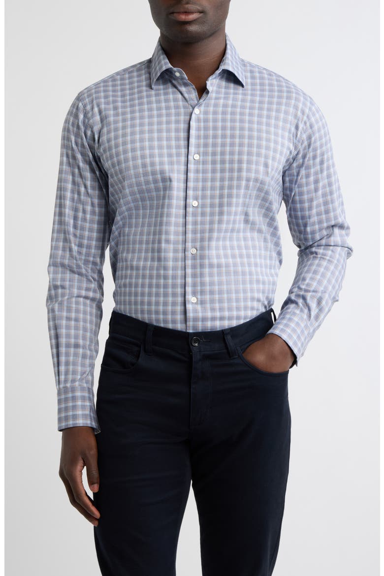 Lincoln Crown Light Sport Shirt, Main, color, NAVY