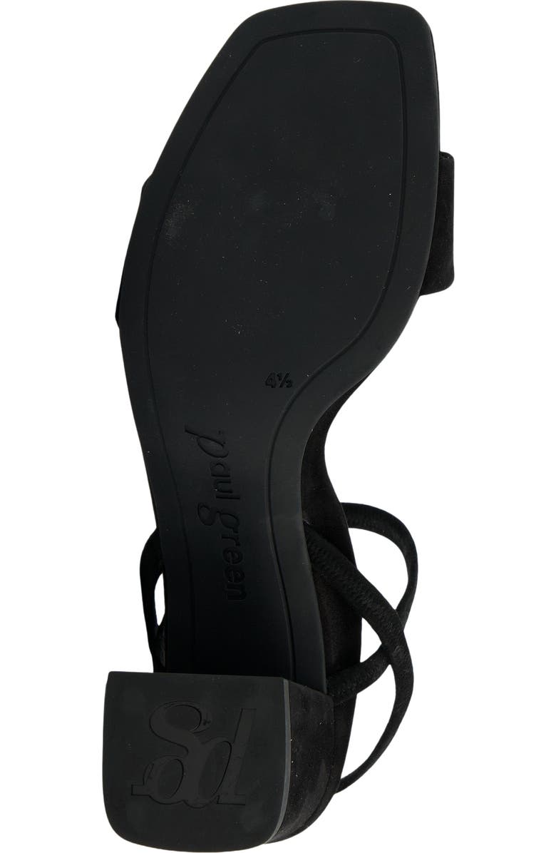 Paul Green Destiny Sandal, Alternate, color, Black Suede