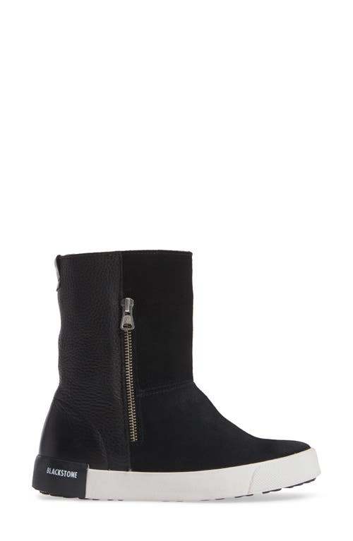 Blackstone Ql40 Genuine Shearling Lined Boot In Animal Print