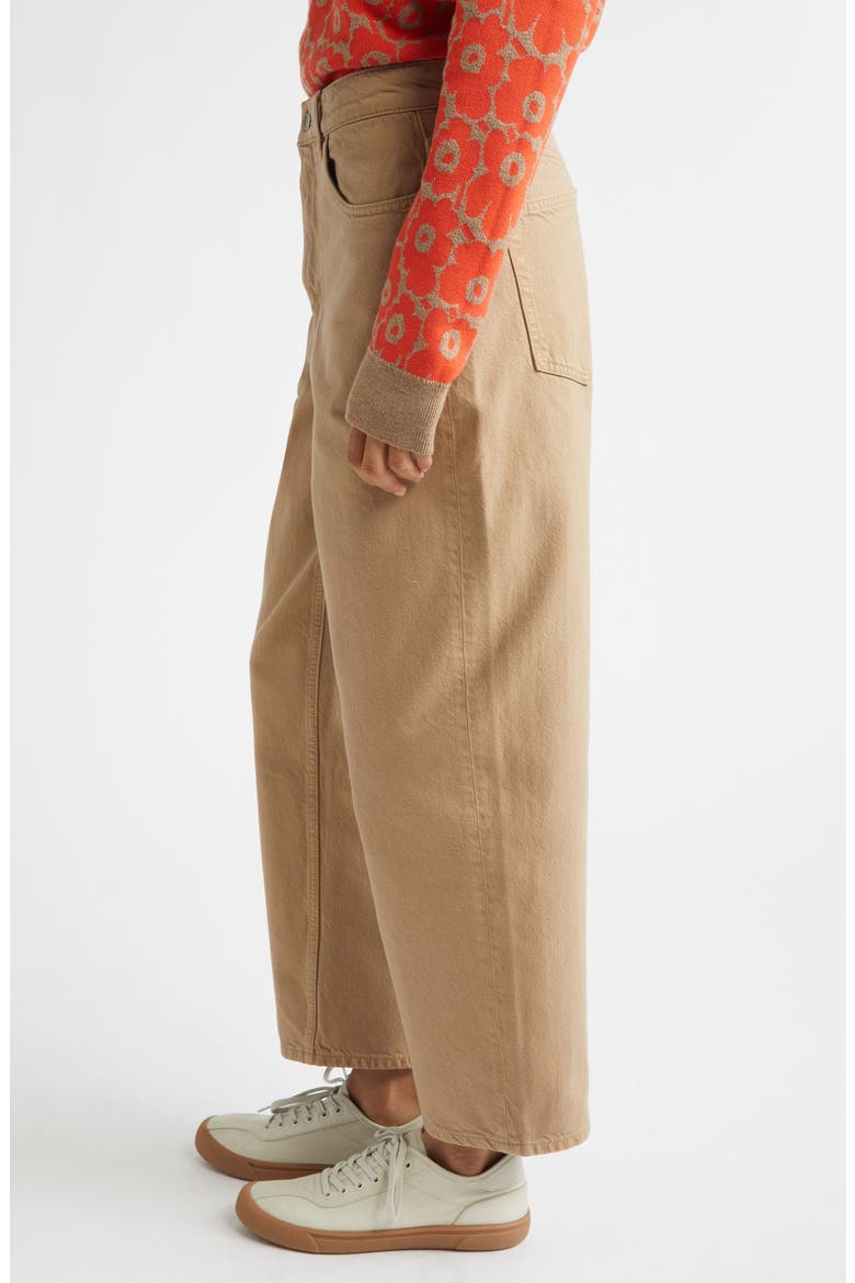 Maridenim Barrel Jeans, Alternate, color, BROWN