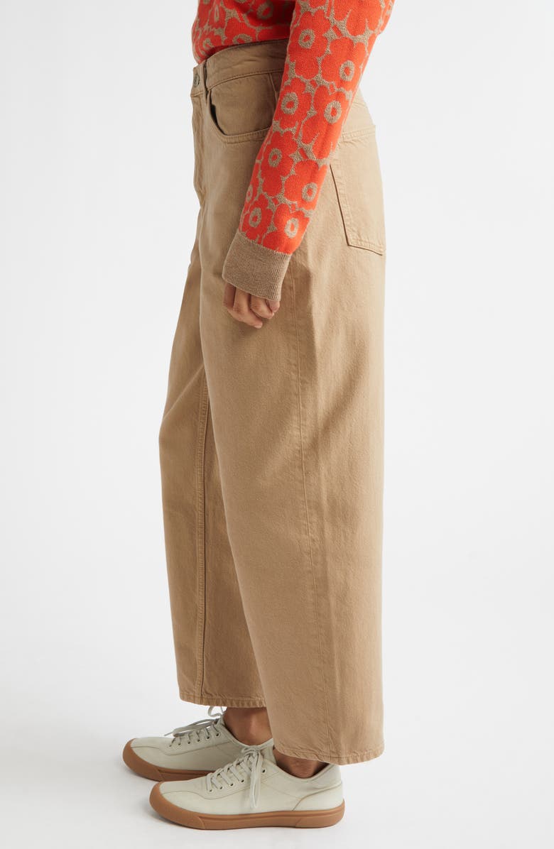 Marimekko Maridenim Barrel Jeans, Alternate, color, Brown
