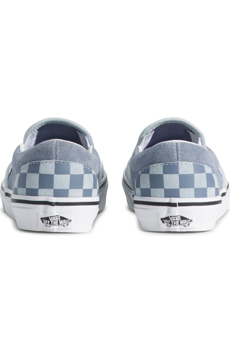 Vans Gender Inclusive Classic Slip-On Sneaker, Alternate, color, Checkerboard Light Blue