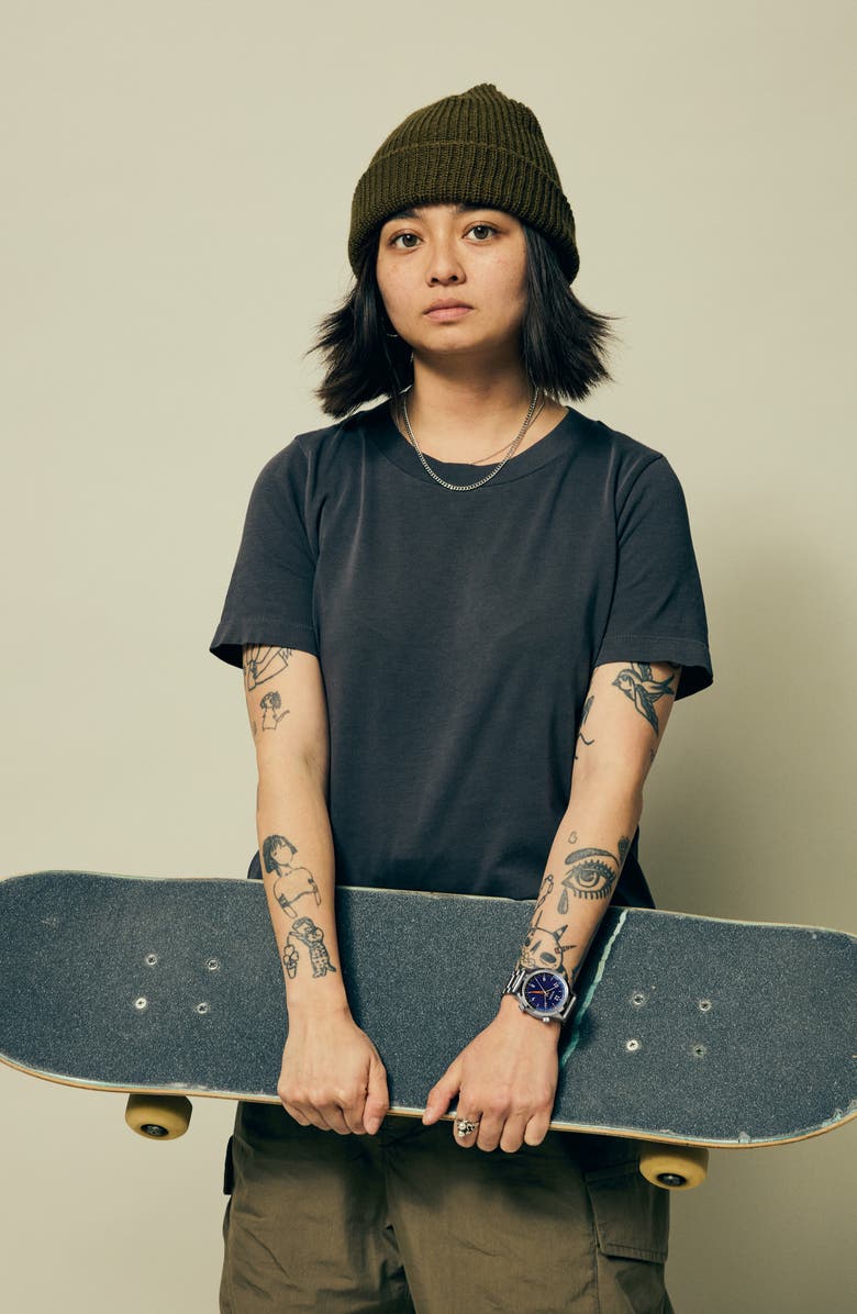 Nixon Drifter 40 Watch, 40mm, Alternate, color, Silver / Midnight Sunray