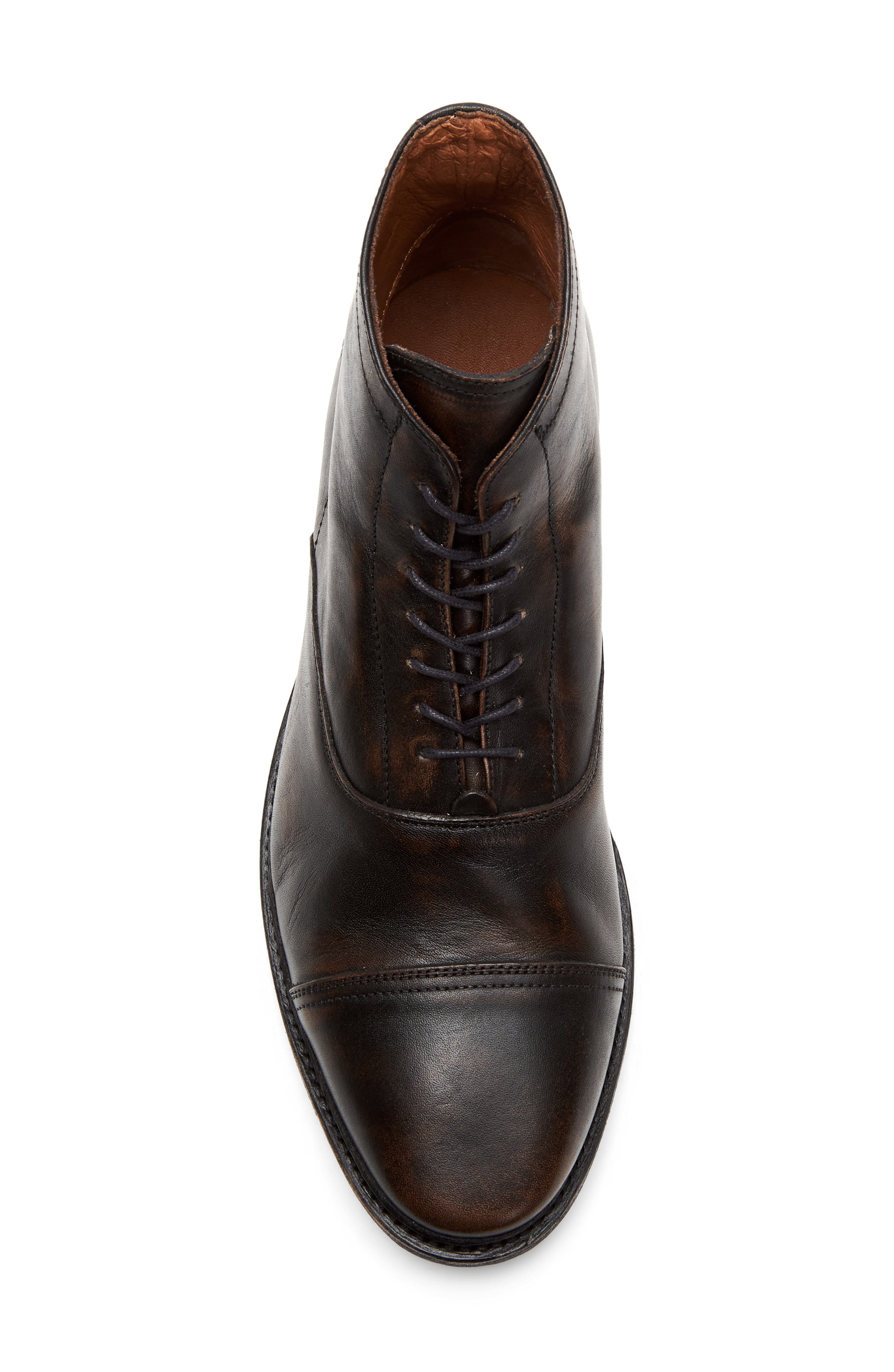 Paul Cap Toe Boot, Alternate, color, BLACK