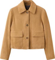 MANGO Suede Jacket