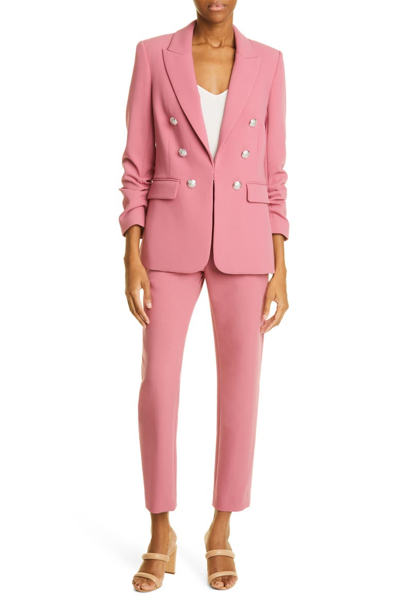 Renzo Crop Pants, Alternate, color, ROSE WINE