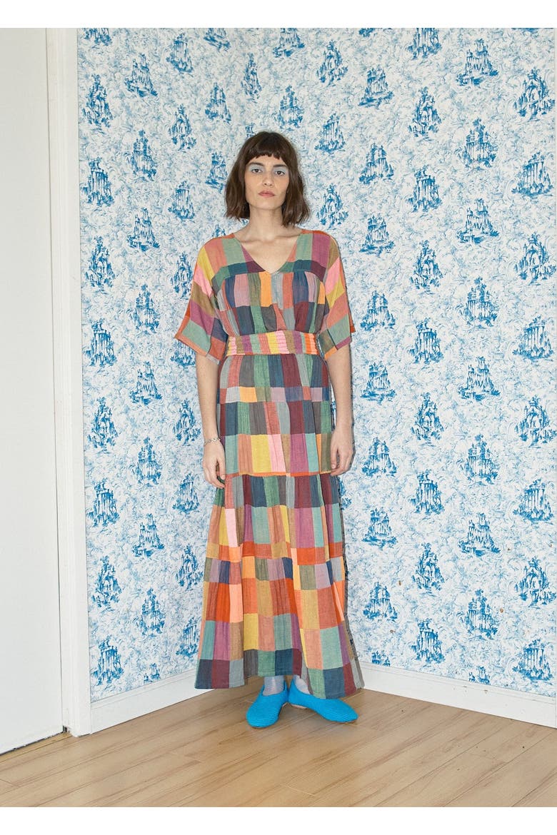 Mojave Tiered Maxi Skirt, Alternate, color, Glossary