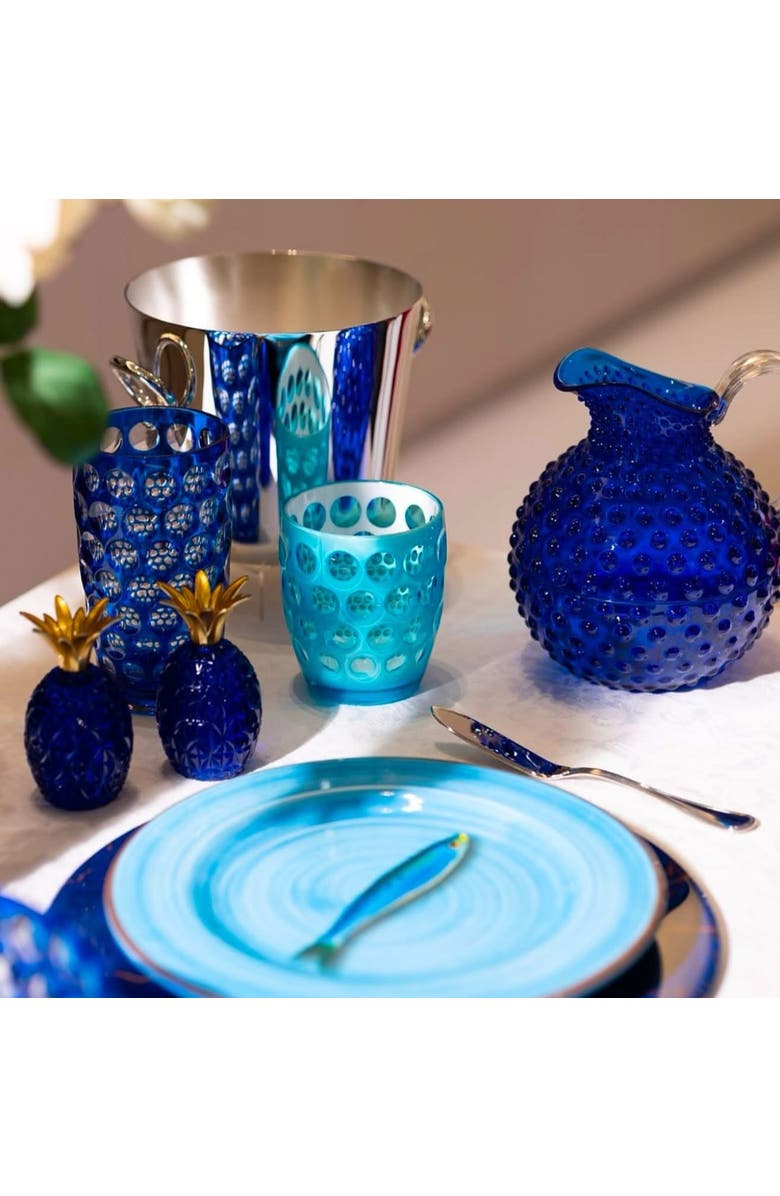 Mario Luca Giusti Caterina & Vittoria Salt and Pepper Shakers, Alternate, color, Blue