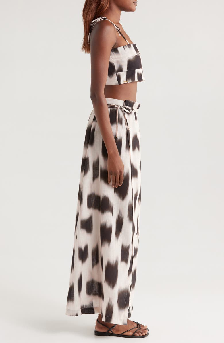 BOAMAR Nala Cover-Up Maxi Skirt, Alternate, color, Animal Raw