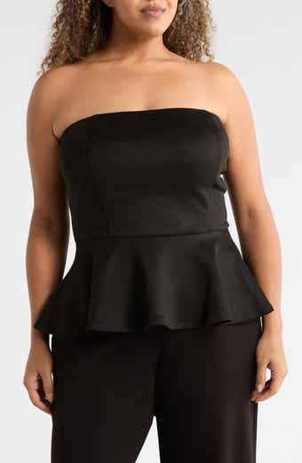 Danger Faux Suede Top
