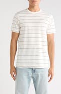 DENIM AND FLOWER Short Sleeve Stripe T-Shirt