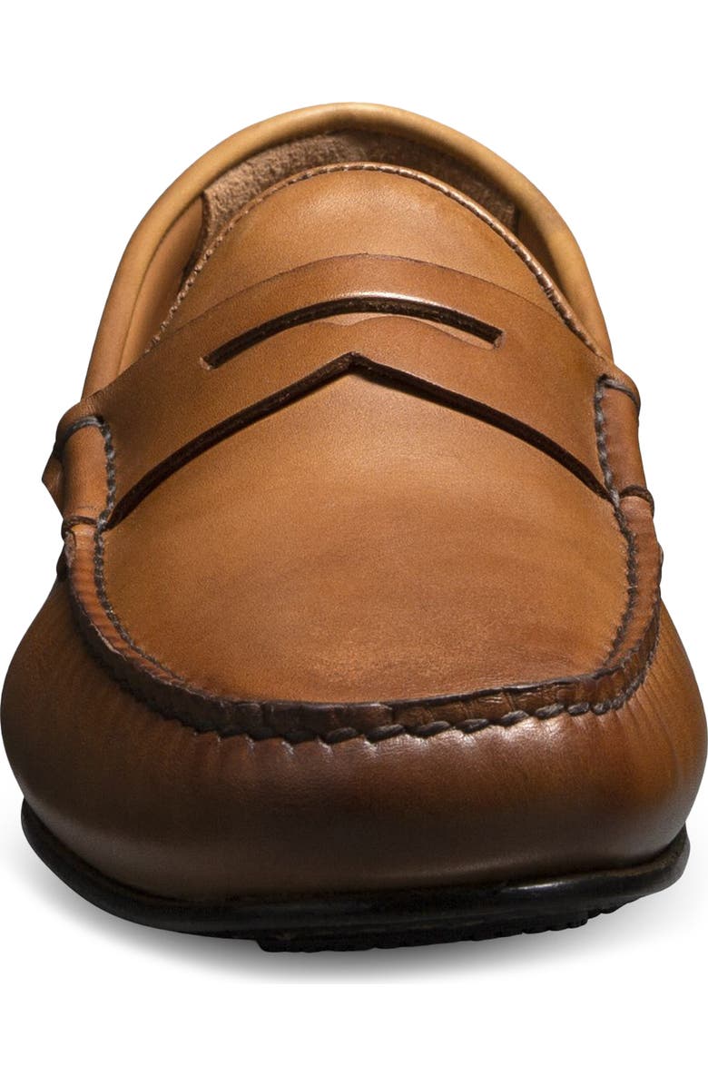 Allen Edmonds Supersport Moc Toe Penny Loafer, Alternate, color, Walnut