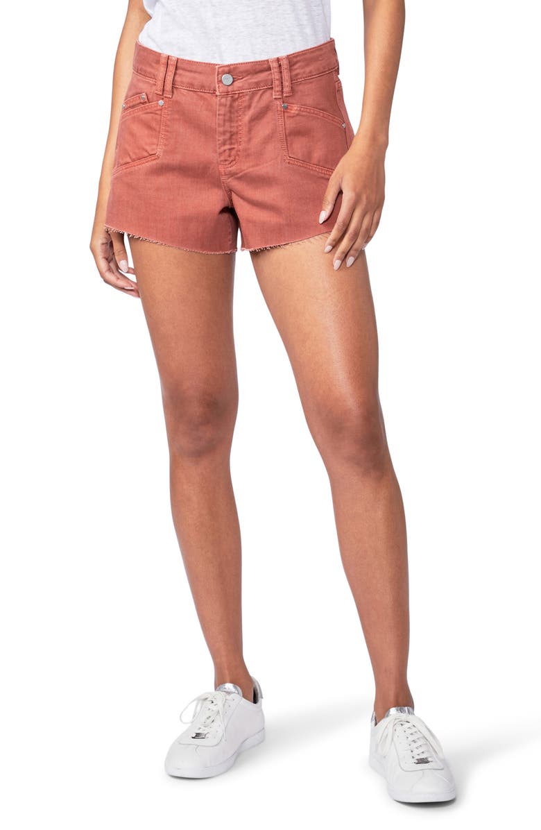 PAIGE Mayslie Utility Shorts, Main, color, Vintage Muted Clay