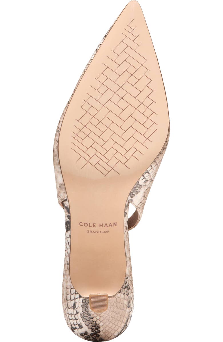 Cole Haan Hansell Slingback Pump, Alternate, color, Mojave Snake Print Leather