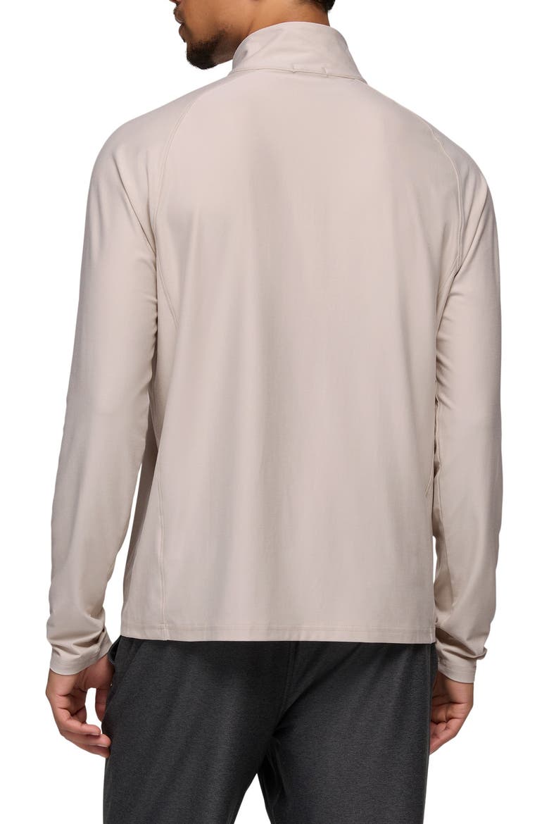 Altitude Tracker Performance Quarter Zip, Alternate, color, ALMOND HEATHER