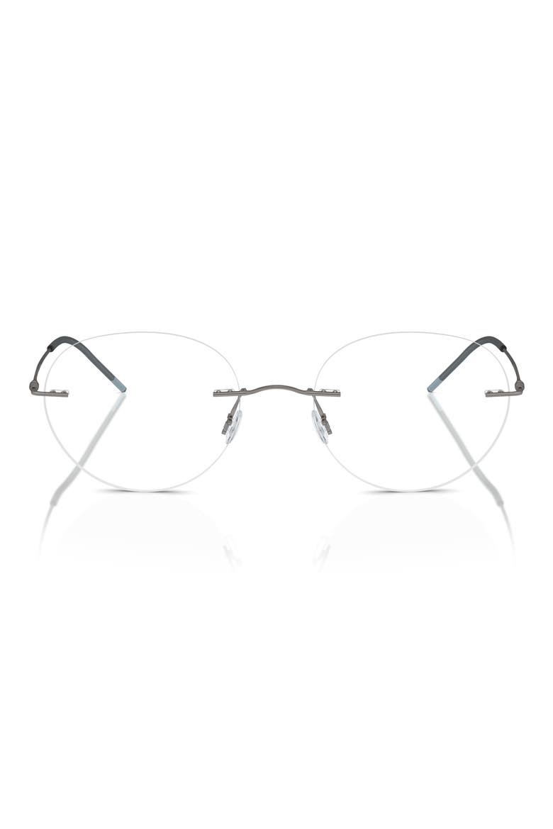52mm Phantos Optical Glasses, Main, color, MATTE GUNMETAL / DEMO LENS