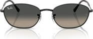 Ray-Ban 58mm Irregular Oval Sunglasses