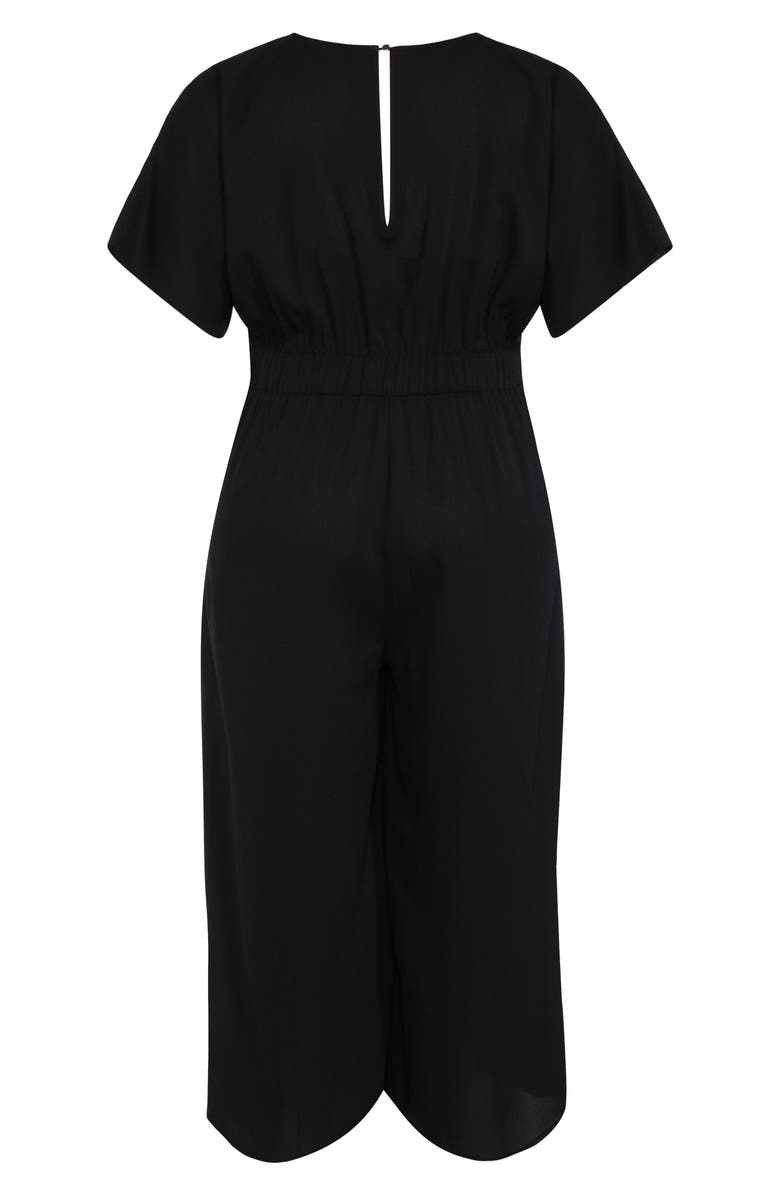 City Chic D-Ring Jumpsuit, Alternate, color,