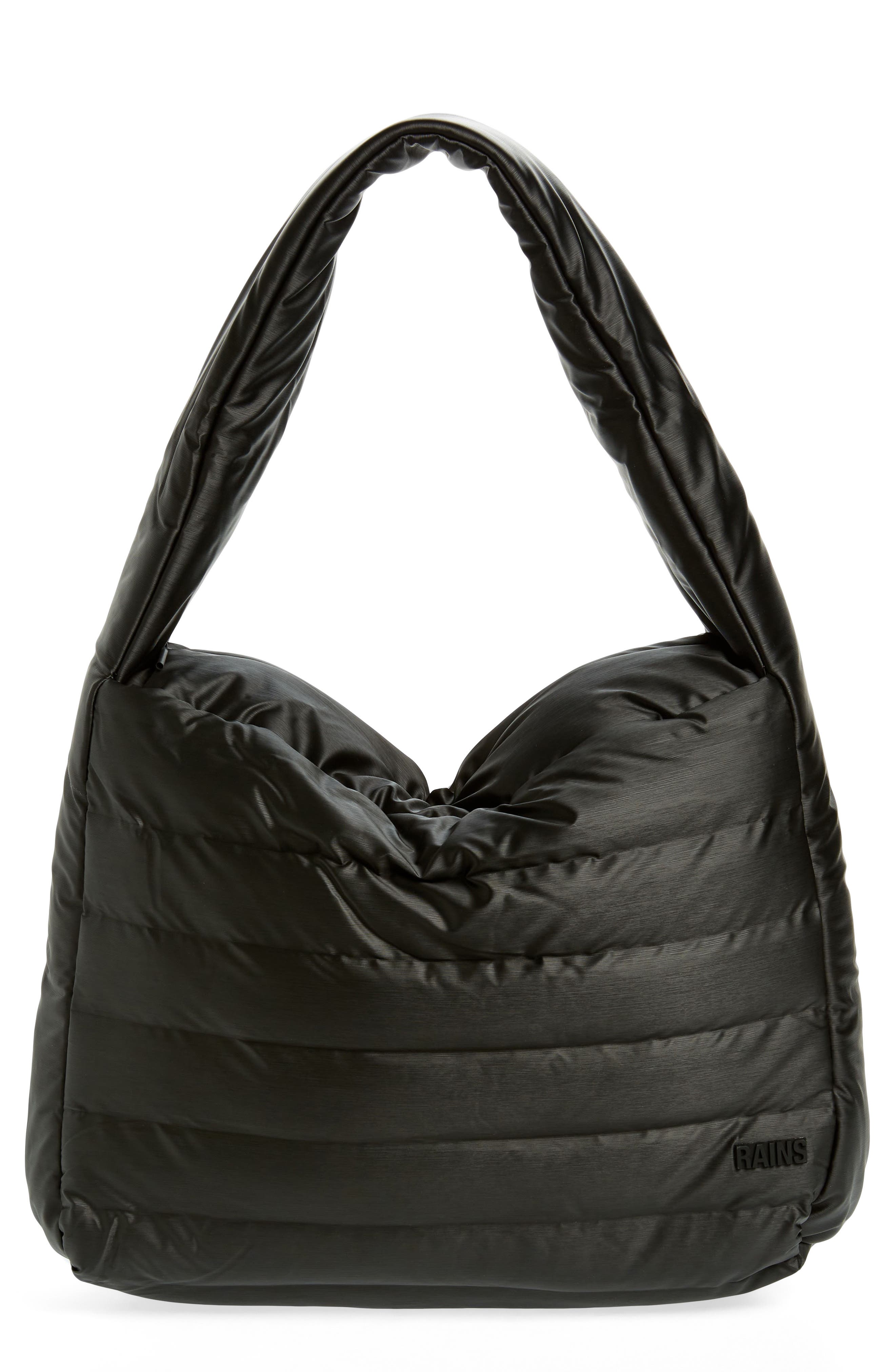 Rains Bator Waterproof Puffer Bag, Main, color, 