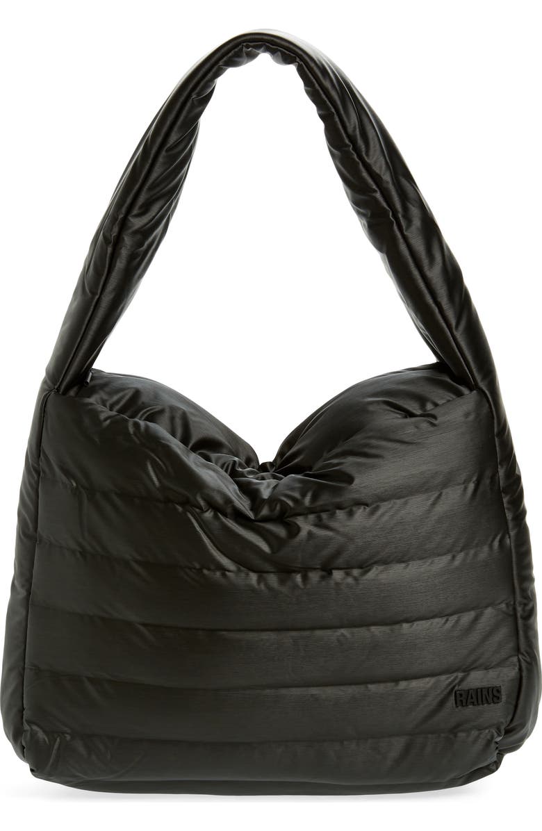 Rains Bator Waterproof Puffer Bag, Main, color,