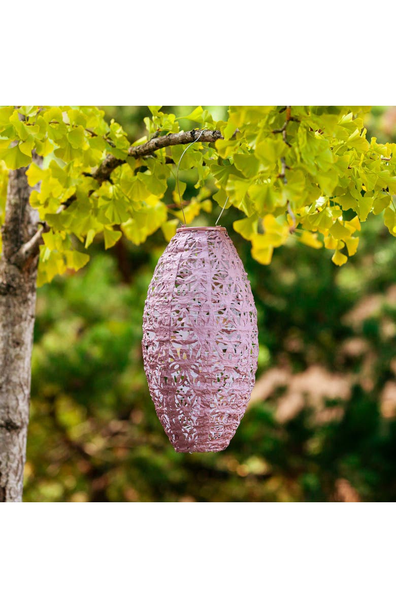 Allsop Home & Garden Soji Stella - Wildflower Pod Solar Lantern, Alternate, color, Sage