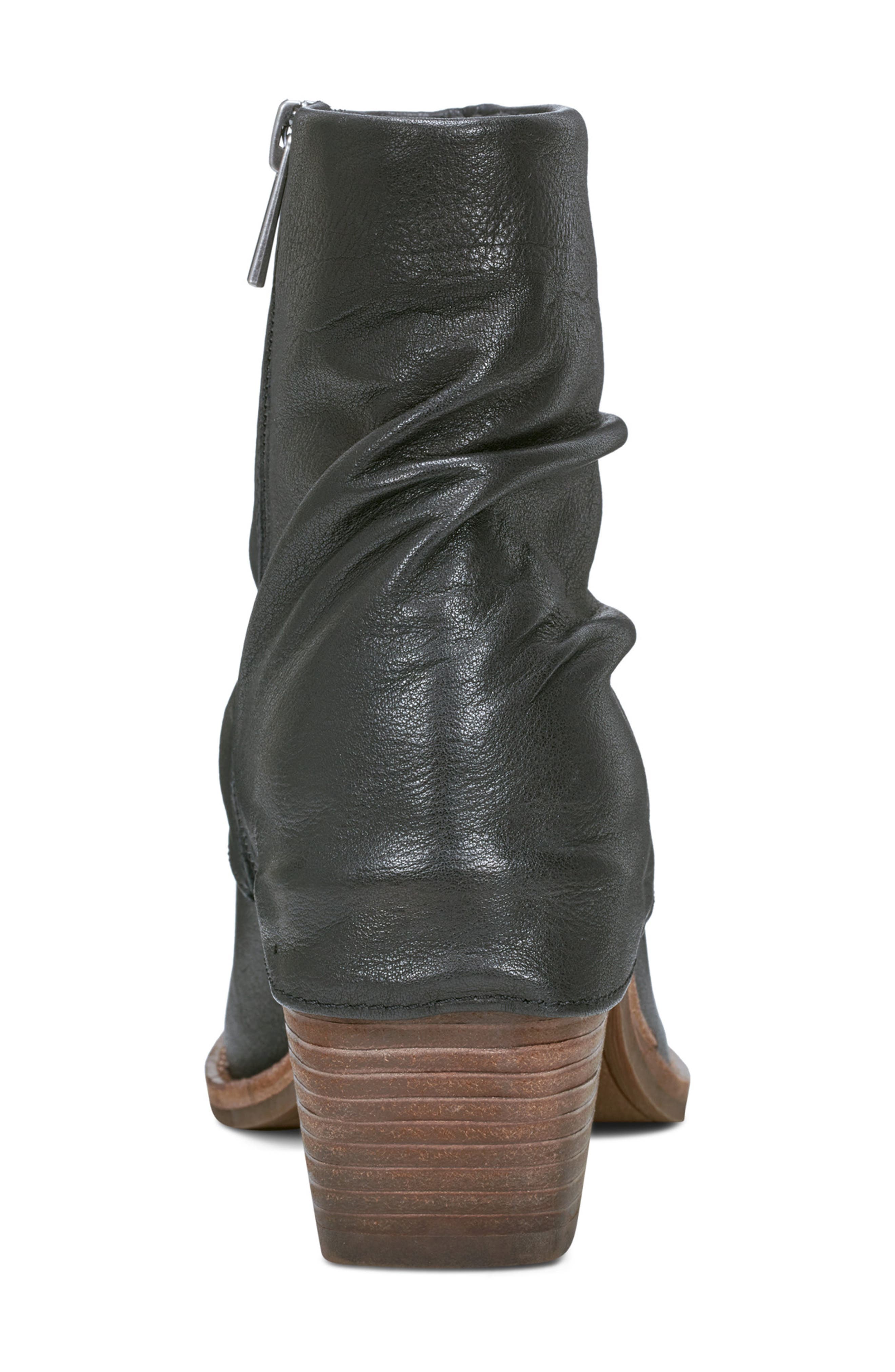 Earth<sup>®</sup> Savvy Ruched Bootie, Alternate, color, Black