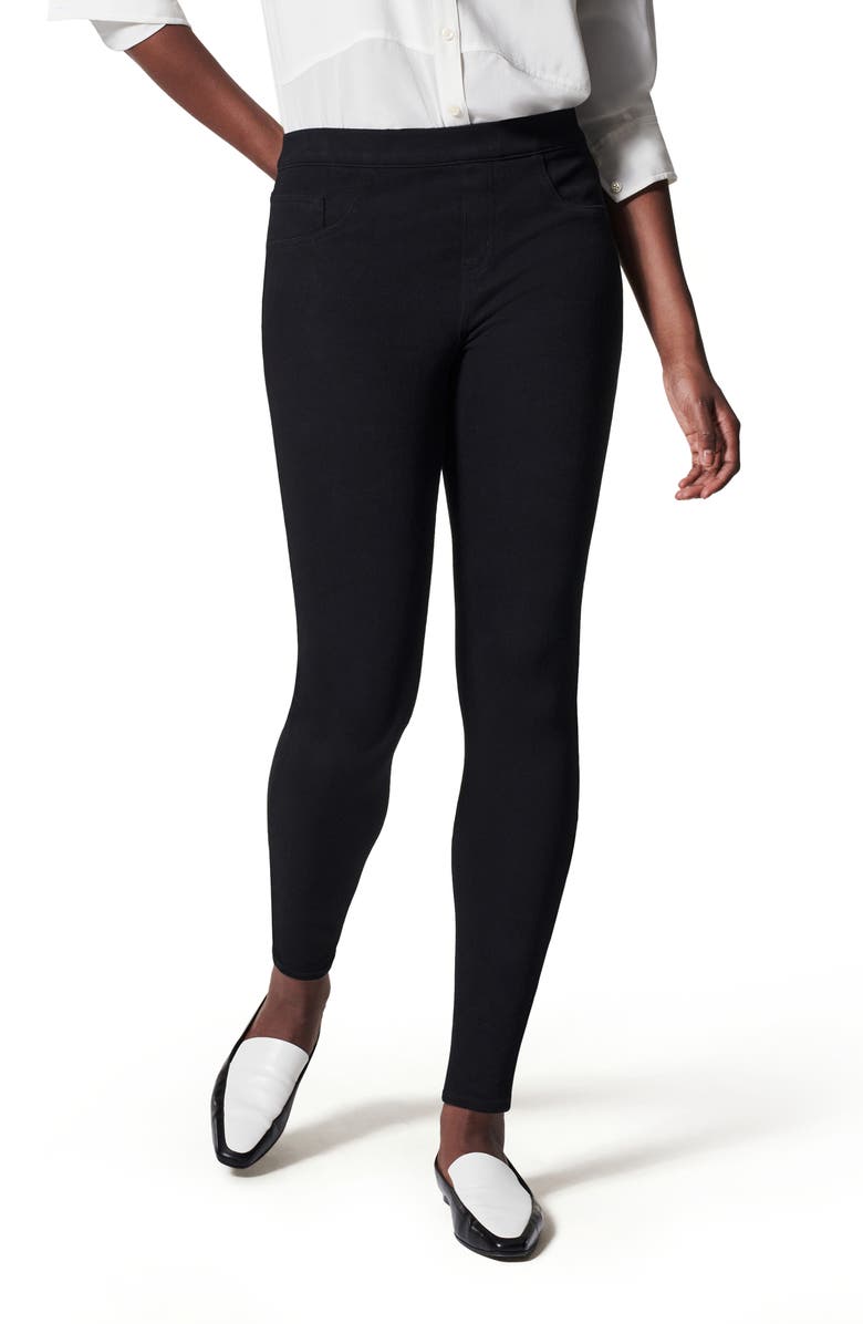 SPANX<sup>®</sup> Jean-ish Leggings, Main, color, Black