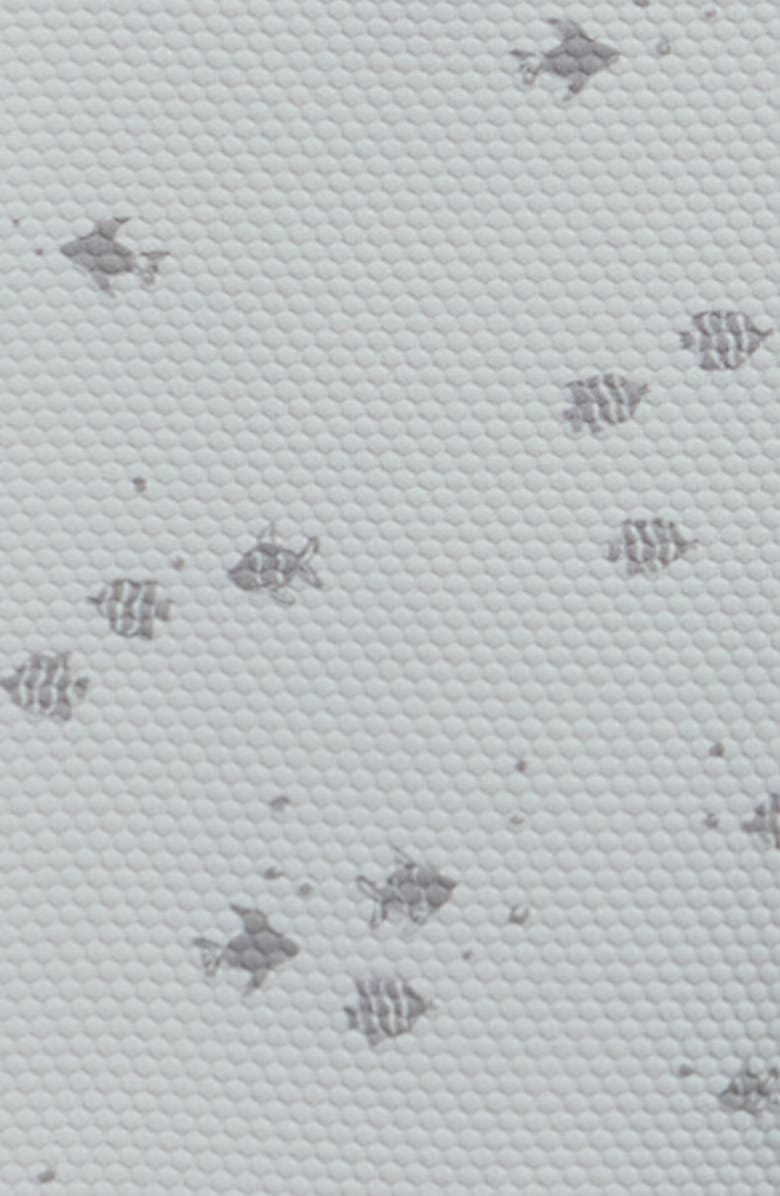 QUINCY MAE Kids' Finn Long Sleeve Piqué UPF 50+ Rashguard & Swim Trunks Set, Alternate, color, Sky