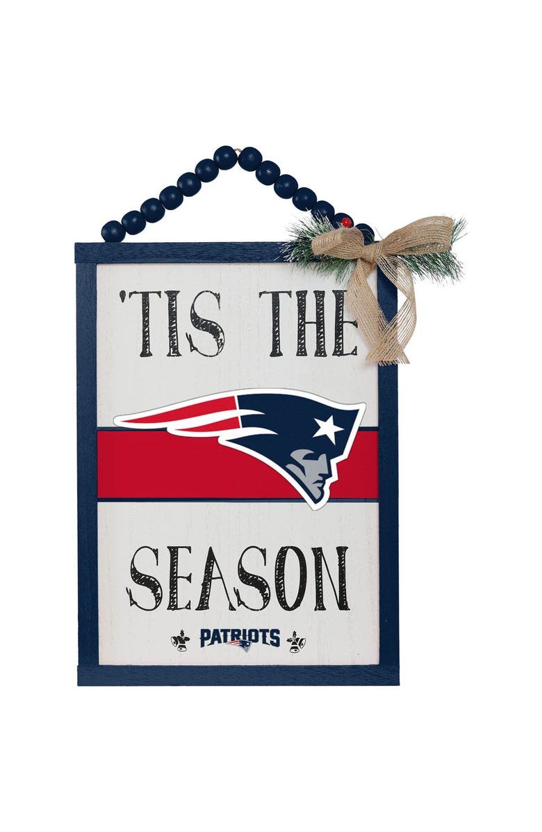 FOCO New England Patriots 'Tis the Season Sign, Main, color,