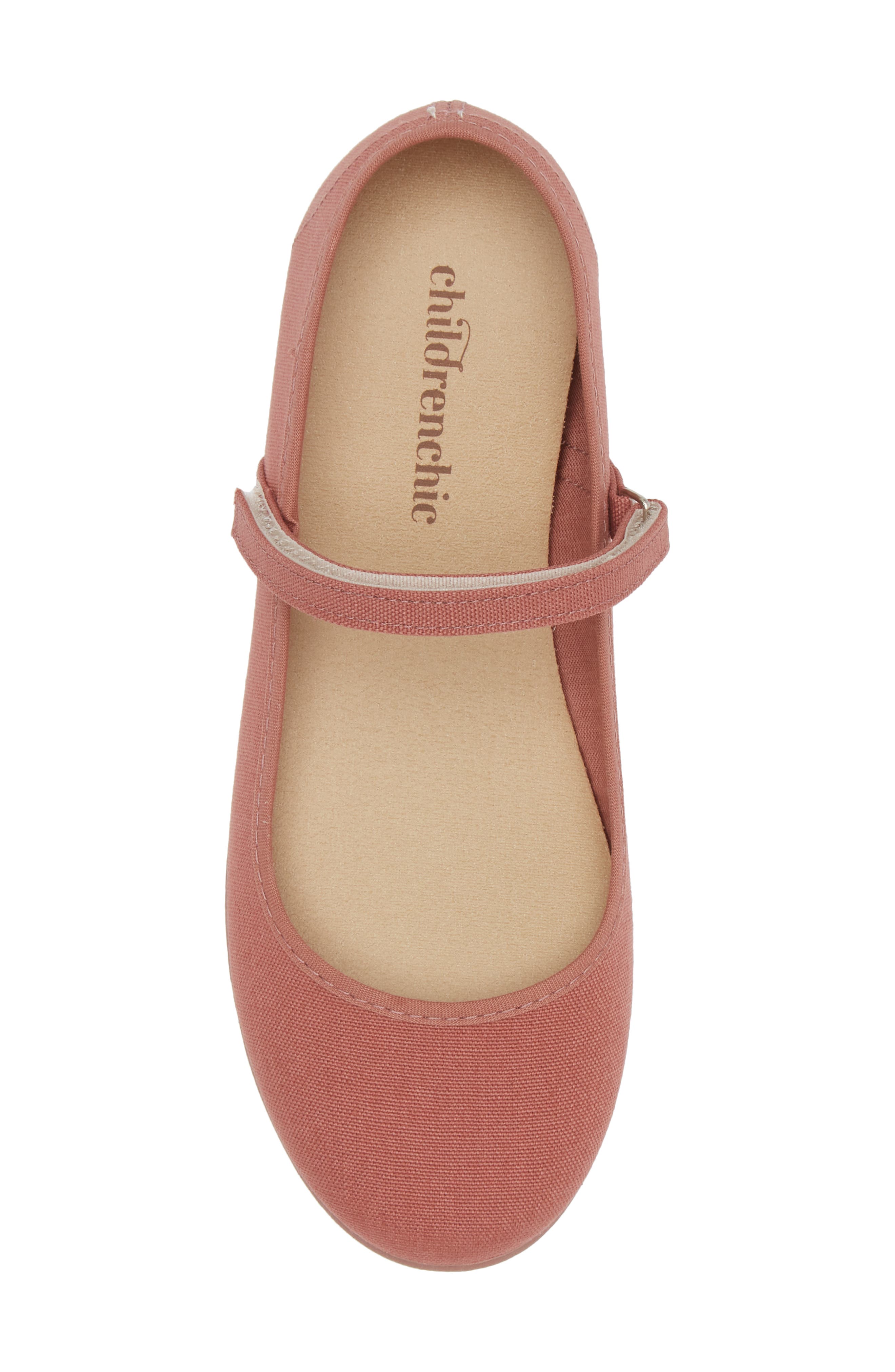 CHILDRENCHIC Mary Jane Canvas Sneaker, Alternate, color, Rosewood Canvas