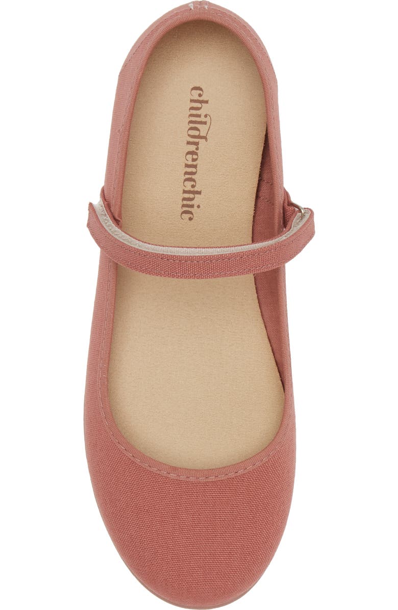 CHILDRENCHIC Mary Jane Canvas Sneaker, Alternate, color, Rosewood Canvas