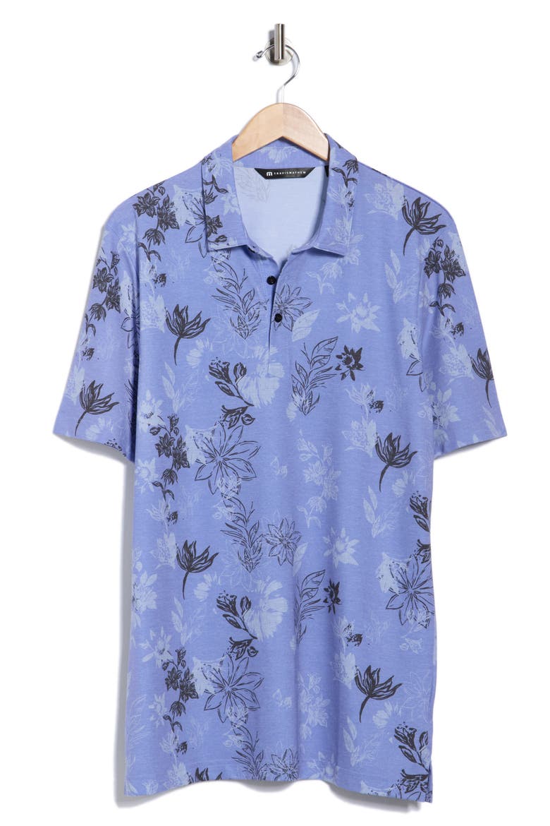 Cruise Featherweight Polo, Alternate, color, HEATHER VIOLET STORM