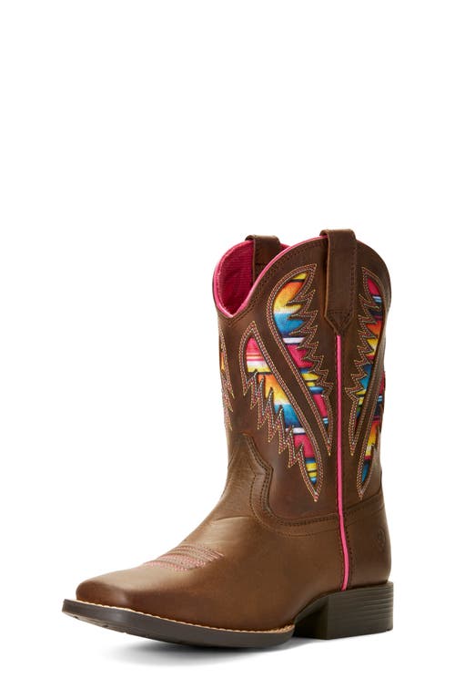 Ariat Kids' Quickdraw Venttek™ Cowboy Boot In Multi
