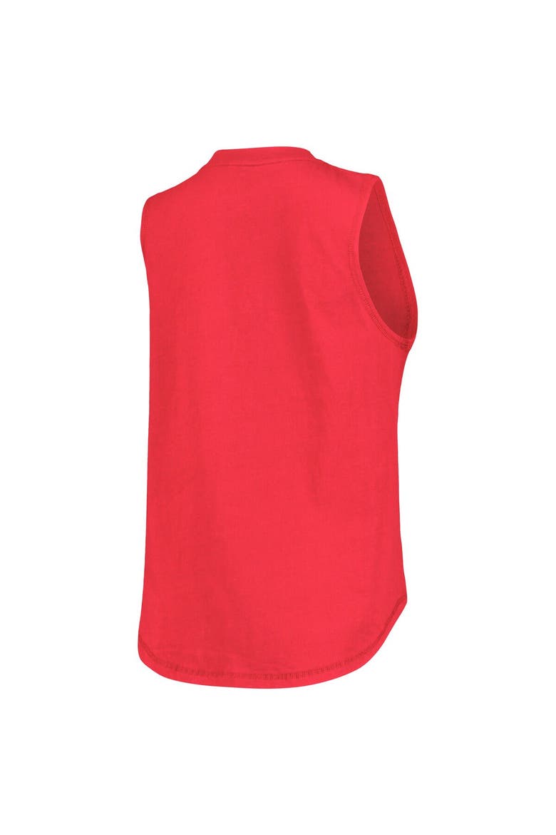 Women's DKNY Sport Red Los Angeles Angels Marcie Tank Top, Alternate, color, Red